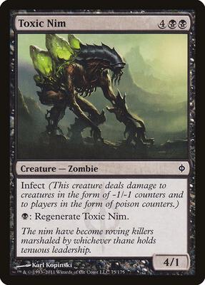 Toxic Nim card from New Phyrexia