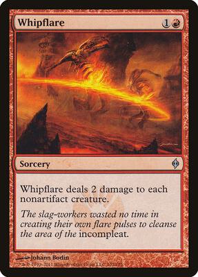 Whipflare card from New Phyrexia