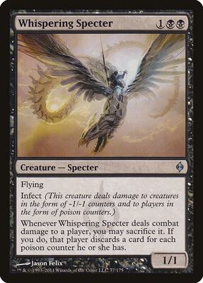 Whispering Specter card from New Phyrexia