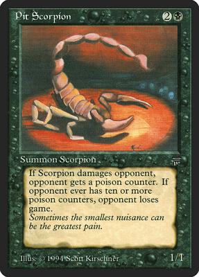 Pit Scorpion card from Legends