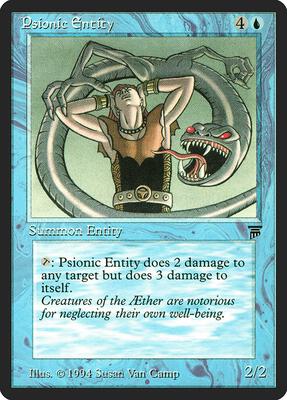 Psionic Entity card from Legends