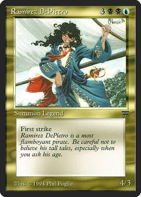 Ramirez DePietro card from Legends