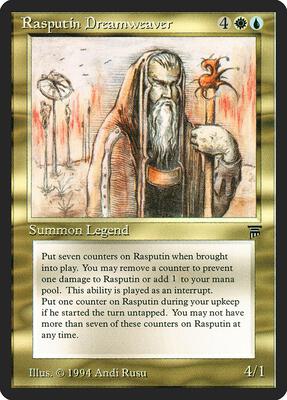 Rasputin Dreamweaver card from Legends
