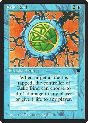 Relic Bind card from Legends