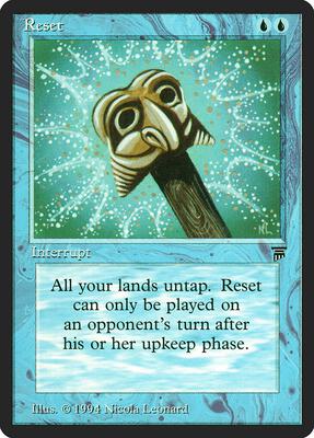 Reset card from Legends