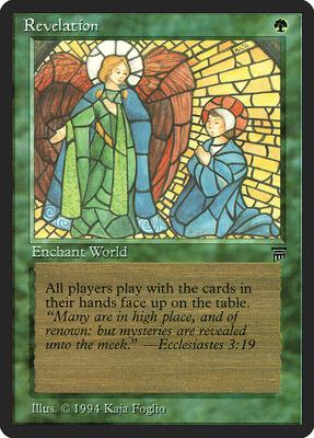 Revelation card from Legends