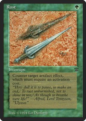 Rust card from Legends