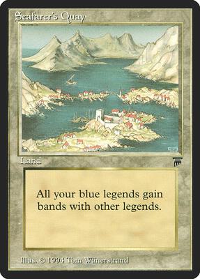 Seafarer's Quay card from Legends