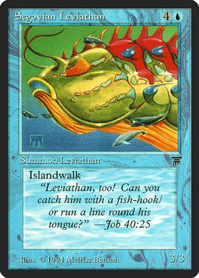 Segovian Leviathan card from Legends