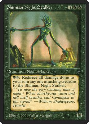 Shimian Night Stalker card from Legends