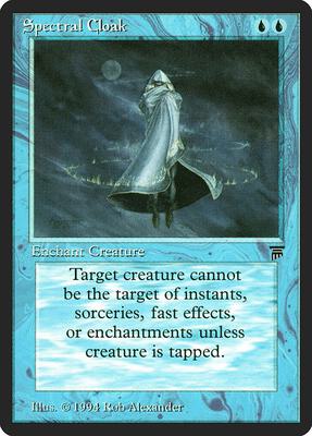 Spectral Cloak card from Legends