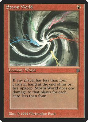 Storm World card from Legends