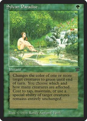 Sylvan Paradise card from Legends