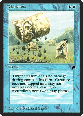 Telekinesis card from Legends