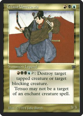 Tetsuo Umezawa card from Legends