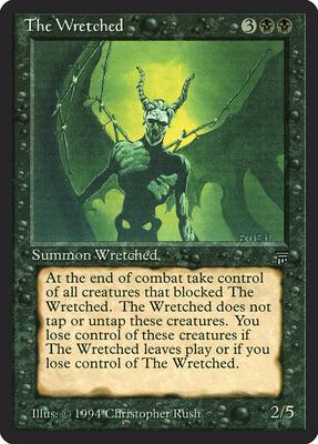 The Wretched card from Legends