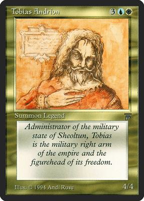 Tobias Andrion card from Legends