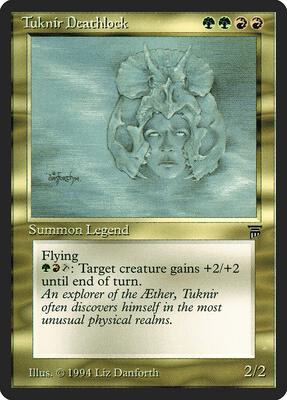 Tuknir Deathlock card from Legends