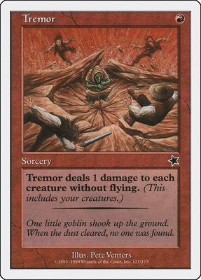 Tremor card from Starter 1999