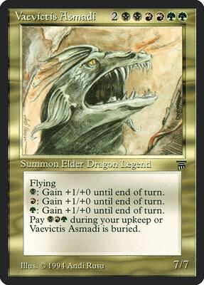 Vaevictis Asmadi card from Legends