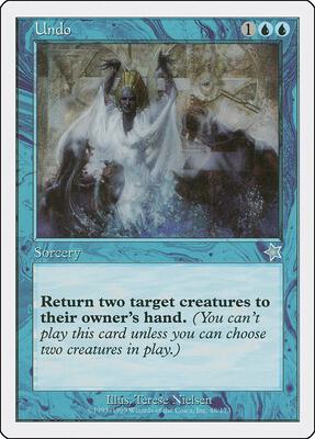 Undo card from Starter 1999
