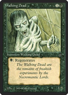 Walking Dead card from Legends