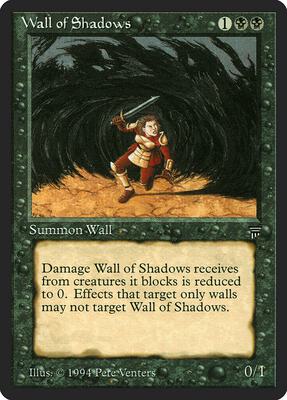 Wall of Shadows card from Legends