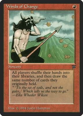 Winds of Change card from Legends