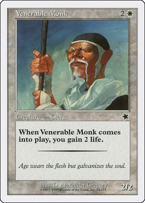 Venerable Monk card from Starter 1999