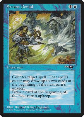 Arcane Denial (Sword) card from Alliances