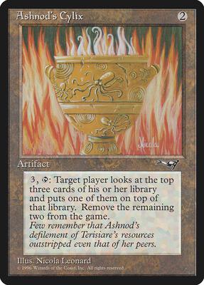 Ashnod's Cylix card from Alliances
