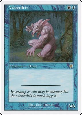 Vizzerdrix card from Starter 1999