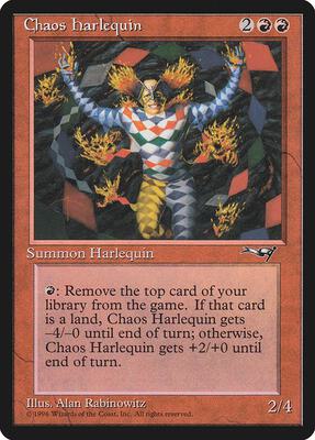 Chaos Harlequin card from Alliances