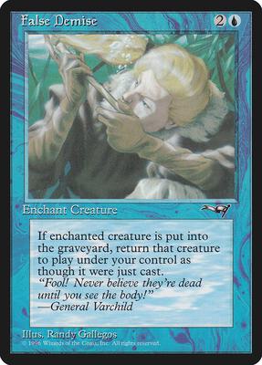 False Demise (Underwater) card from Alliances