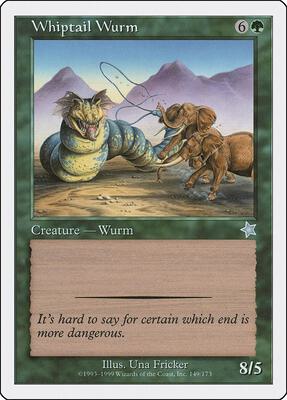 Whiptail Wurm card from Starter 1999