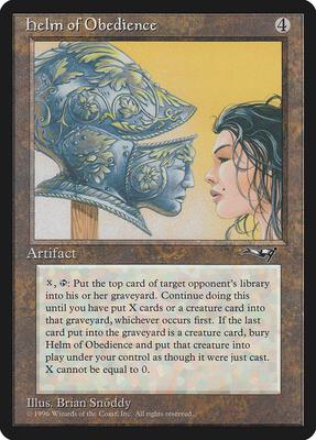 Helm of Obedience card from Alliances