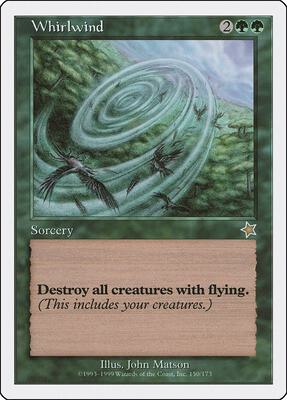 Whirlwind card from Starter 1999
