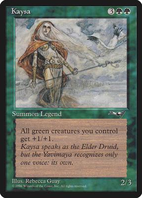 Kaysa card from Alliances