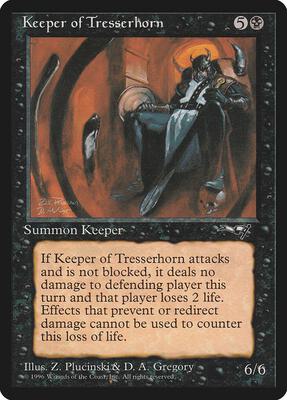 Keeper of Tresserhorn card from Alliances