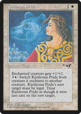 Kjeldoran Pride (Bear) card from Alliances