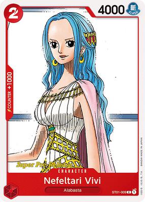Nefeltari Vivi card from Super Pre-Release Starter Deck 1: Straw Hat Crew