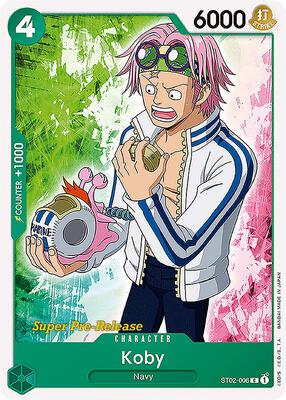 Koby card from Super Pre-Release Starter Deck 2: Worst Generation