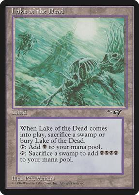Lake of the Dead card from Alliances
