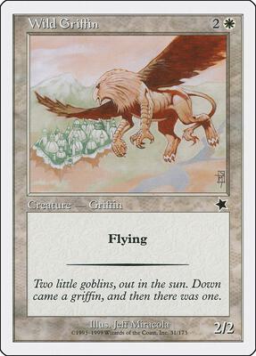 Wild Griffin card from Starter 1999