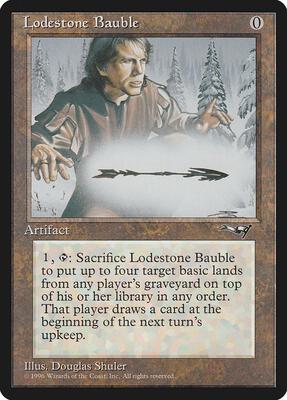 Lodestone Bauble card from Alliances