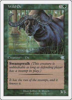Wild Ox card from Starter 1999
