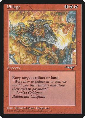 Pillage card from Alliances