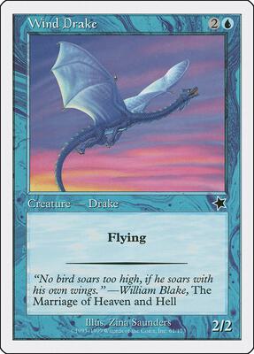 Wind Drake card from Starter 1999