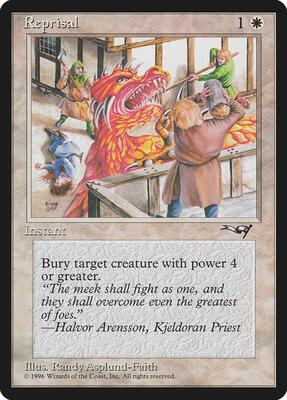 Reprisal (Red Dragon) card from Alliances