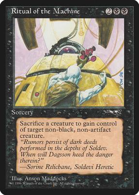 Ritual of the Machine card from Alliances